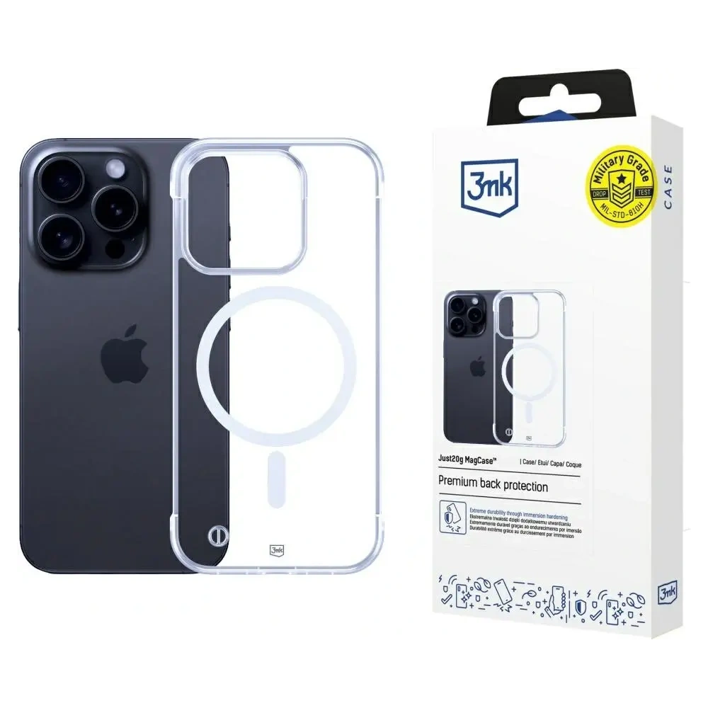 Etui 3MK Just20g MagCase do Apple iPhone 16 Pro