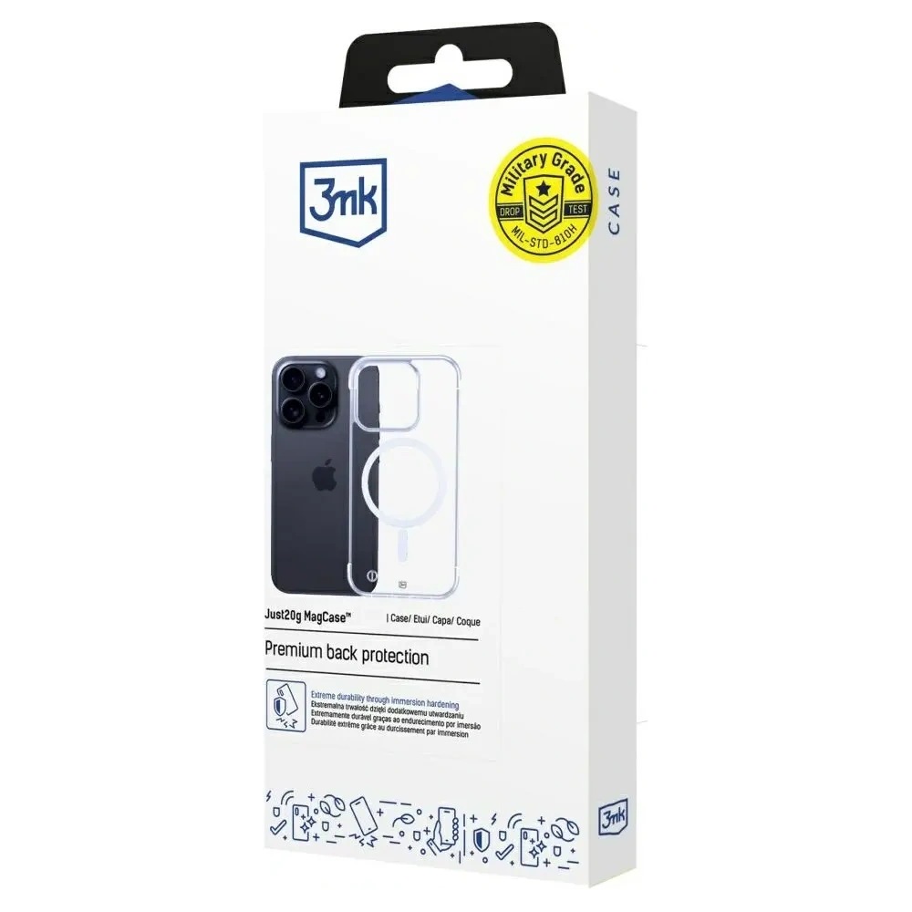 Etui 3MK Just20g MagCase do Apple iPhone 16 Pro