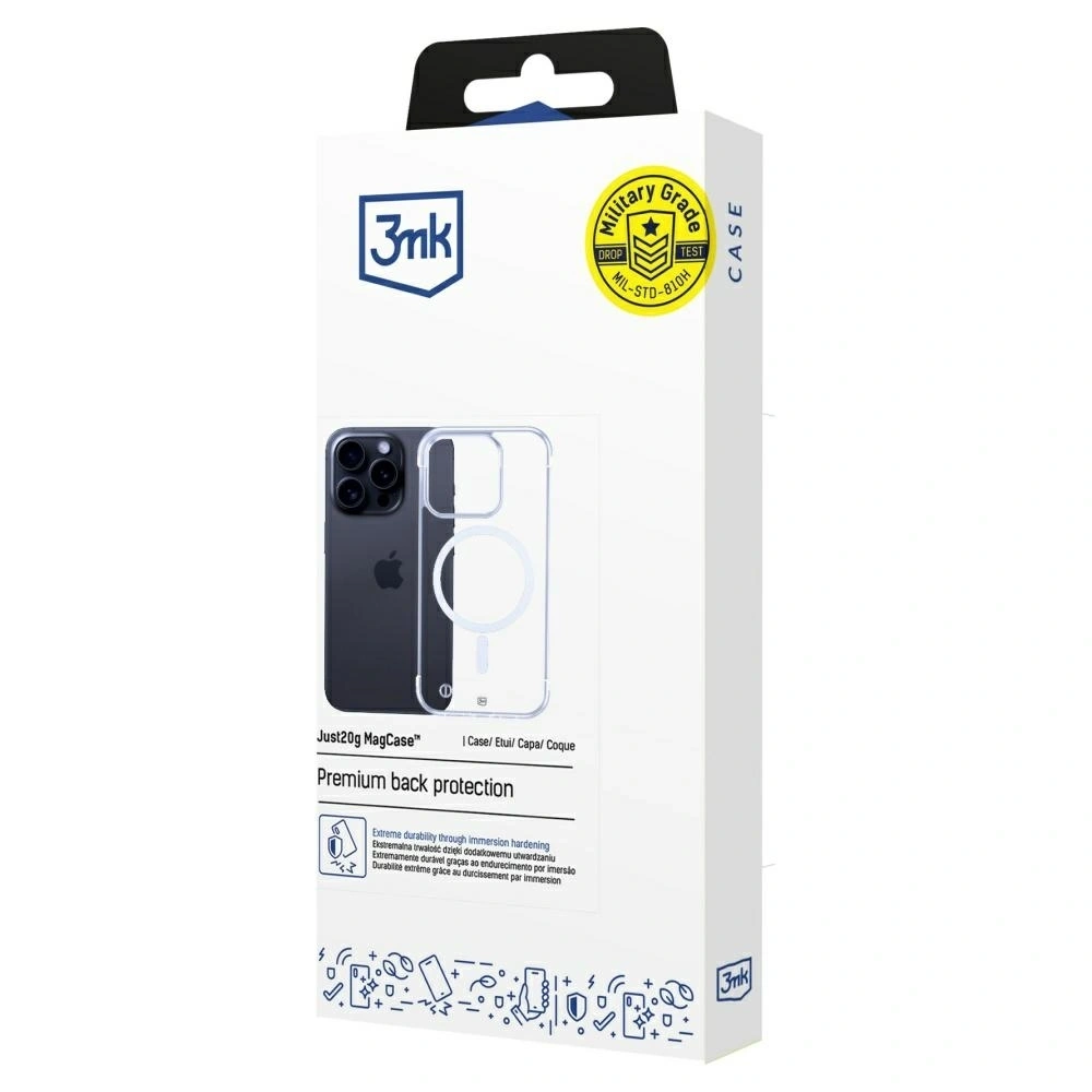 Etui 3MK Just20g MagCase do Apple iPhone 16 Pro Max