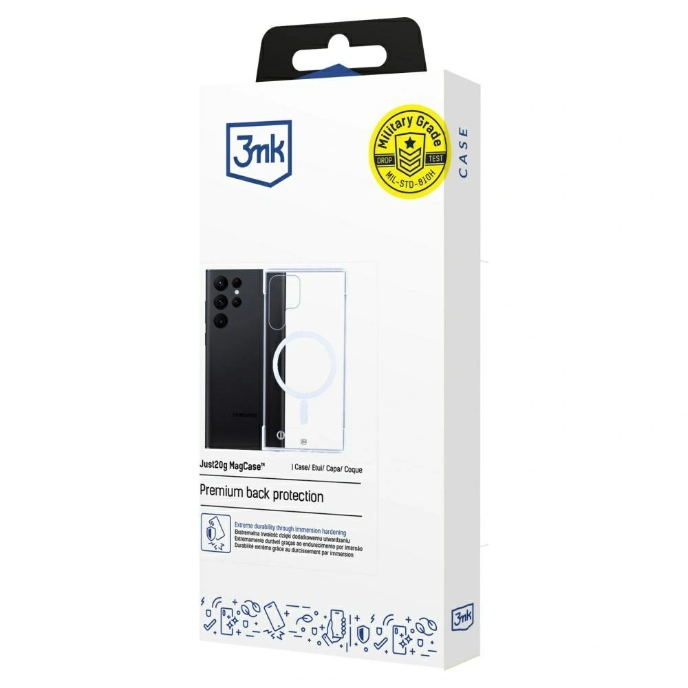 Etui 3MK Just20g MagCase do Samsung Galaxy S22 Ultra 5G