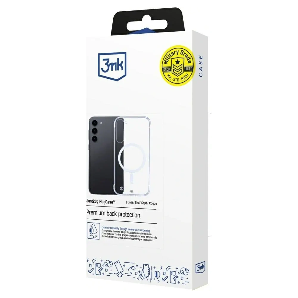 Etui 3MK Just20g MagCase do Samsung Galaxy S23+ Plus
