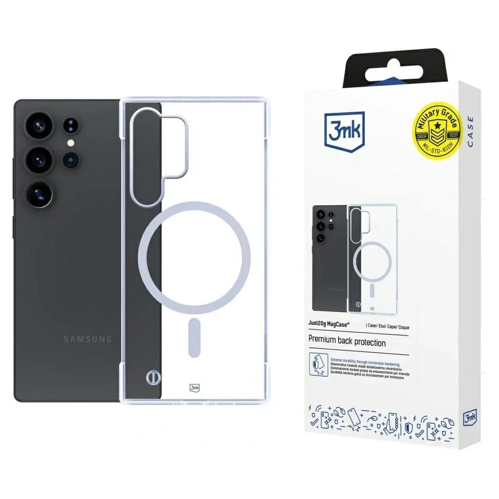 Etui 3MK Just20g MagCase do Samsung Galaxy S25 Ultra