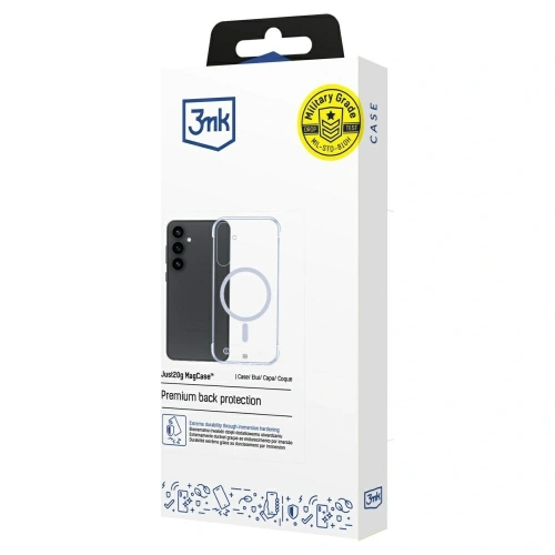 Kup 3MK Just20g MagCase Samsung Galaxy S25+ Plus - 3MK16399 - {ean13} - Sklep Home Screen
