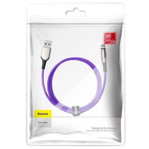 Kup Baseus Magnetisches Mikro-USB-Kabel Zink 2A 1m (lila) - BSU1519PRP - {ean13} - Sklep Home Screen