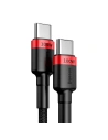 Kup USB-C kábel Baseus Cafule, QC 3.0, PD 2.0, 100W, 5A, 2m (piros-fekete) - BSU1520REDBLK - {ean13} - Sklep Home Screen