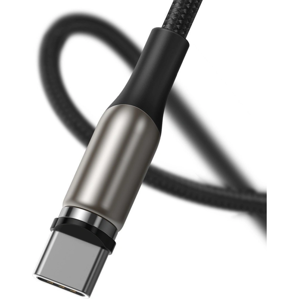 Kabel magnetyczny USB-C Baseus Zinc 2A 1m (czarny)