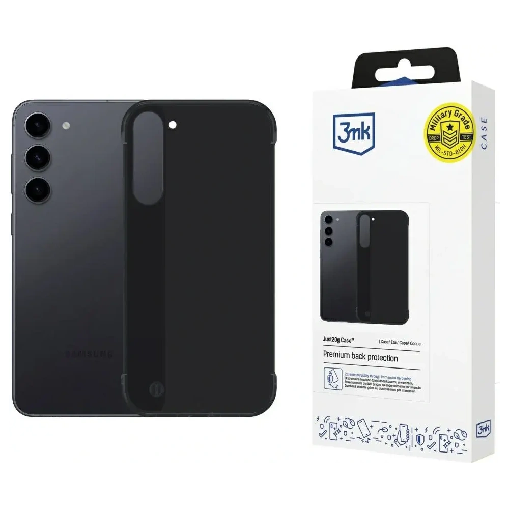 Etui 3MK Just20g Matt Case do Samsung Galaxy S23 5G