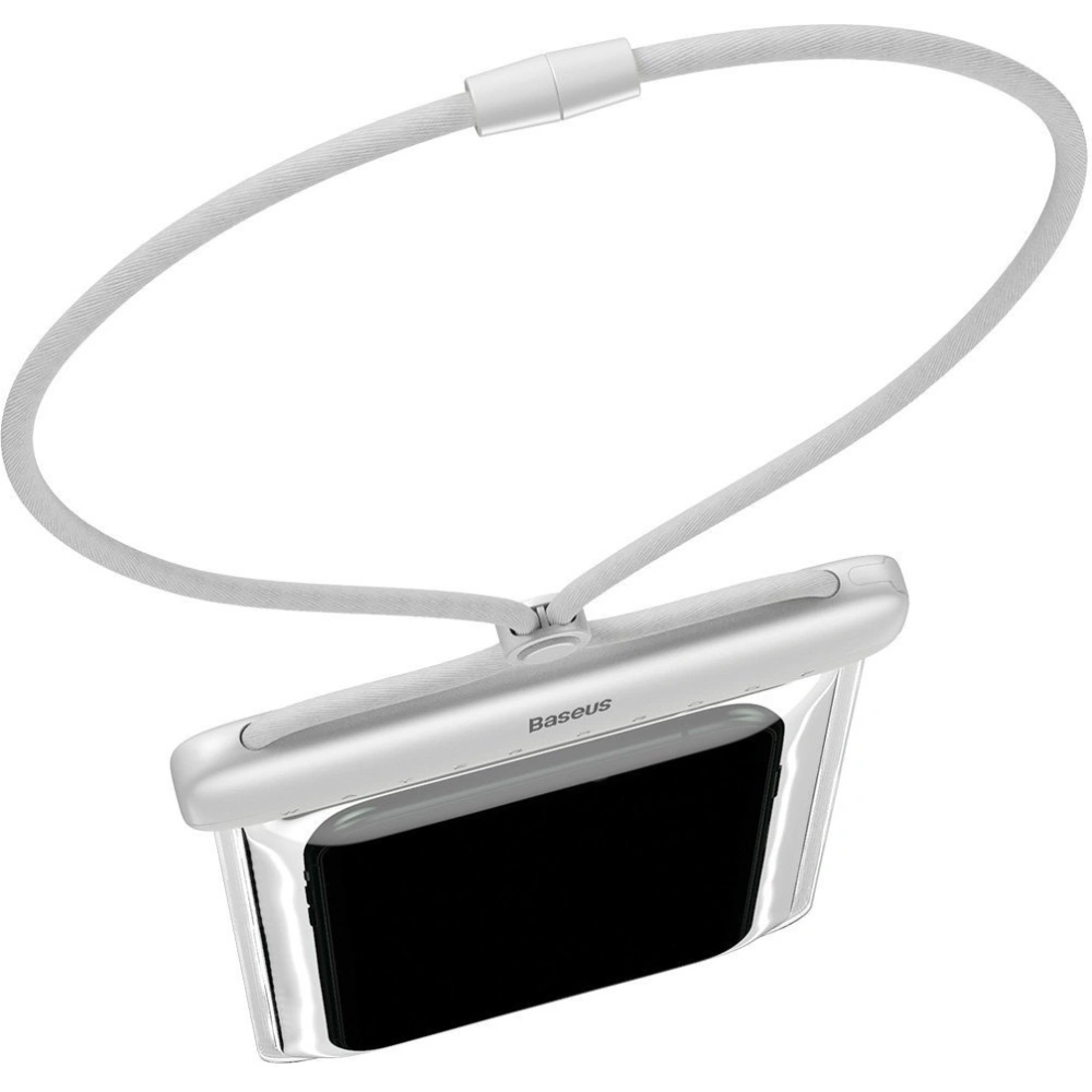 Uniwersalne etui wodoodporne Baseus Let's Go do smartfonów (białe)