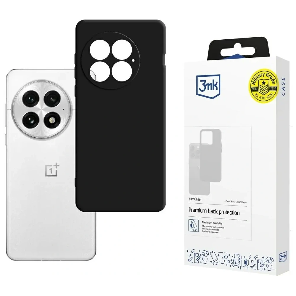 Etui 3MK Matt Case do OnePlus 13 czarny