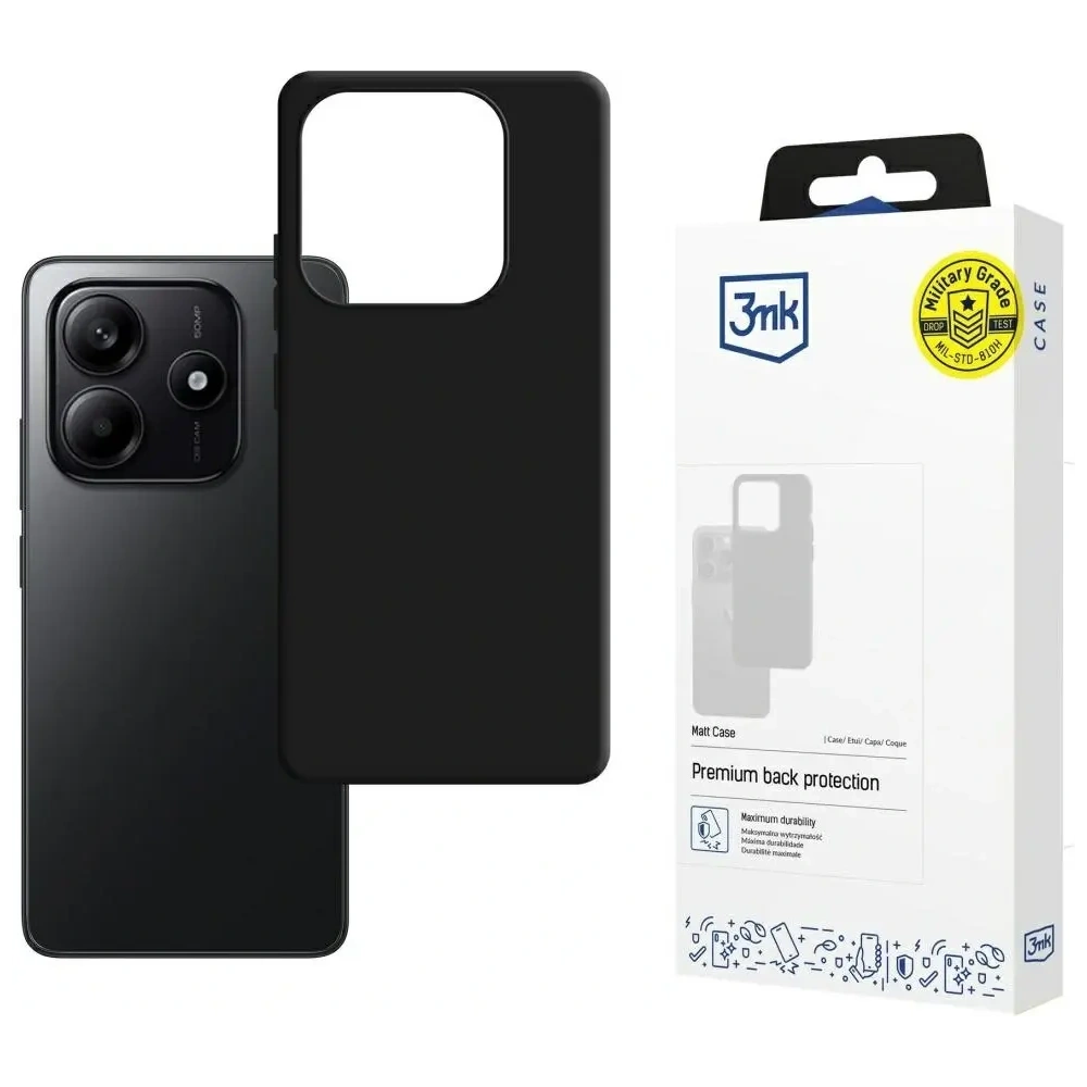 Etui 3MK Matt Case do Redmi Note 14 4G