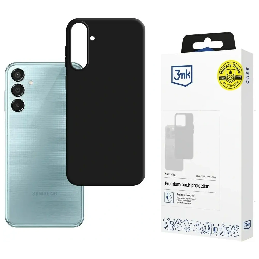 Etui 3MK Matt Case do Samsung Galaxy M16 5G czarny