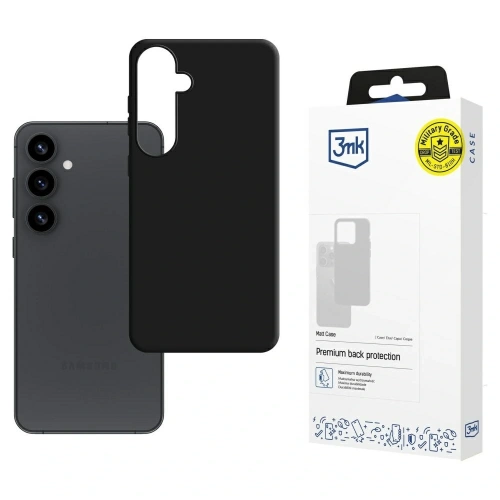 Buy 3MK Matt Case Samsung Galaxy S25+ Plus black - 3MK16445 - {ean13} - Home Screen Store Europe