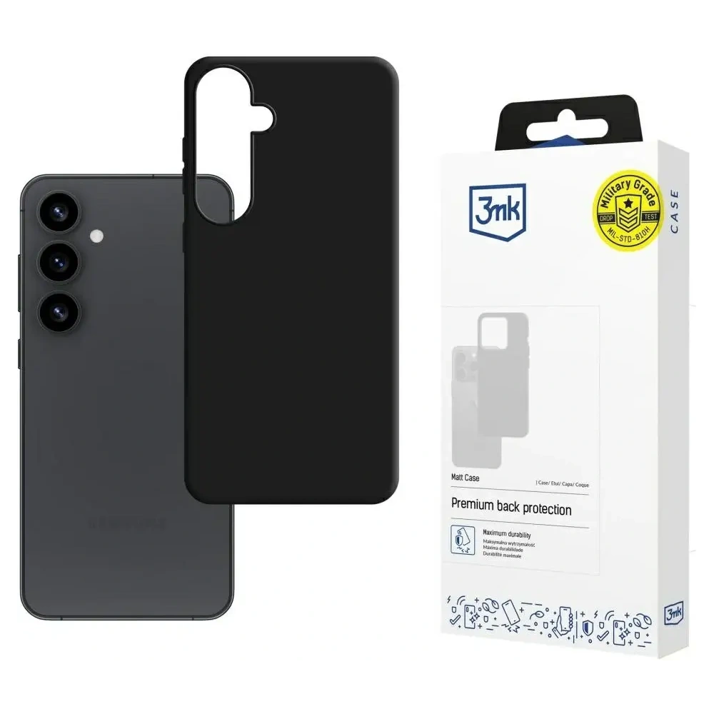 Etui 3MK Matt Case do Samsung Galaxy S25+ Plus
