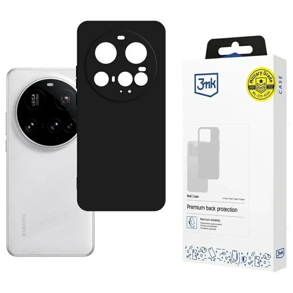 Etui 3MK Matt Case do Xiaomi 15 Ultra czarny