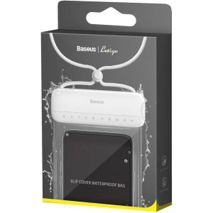 Buy Baseus Let's Go Universal Waterproof Case White - BSU1522WHT - {ean13} - Home Screen Store Europe