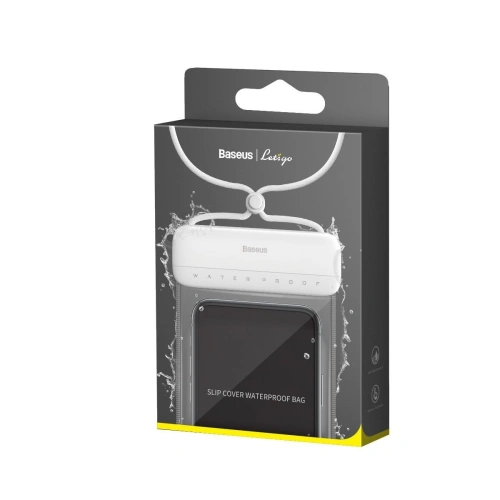 Buy Baseus Let's Go Universal Waterproof Case White - BSU1522WHT - {ean13} - Home Screen Store Europe
