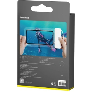 Buy Baseus Let's Go Universal Waterproof Case White - BSU1522WHT - {ean13} - Home Screen Store Europe