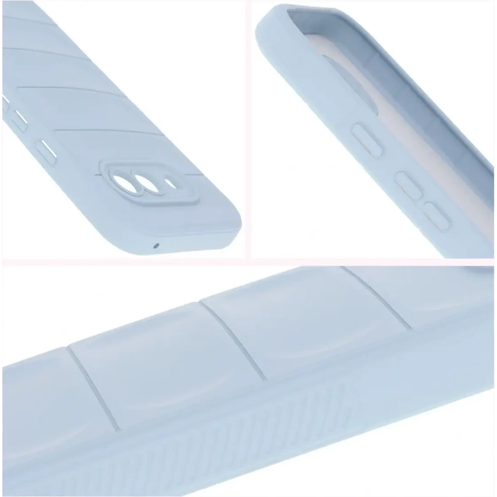 Pancerne etui Bizon Case Tur do Google Pixel 9a jasnoniebieskie