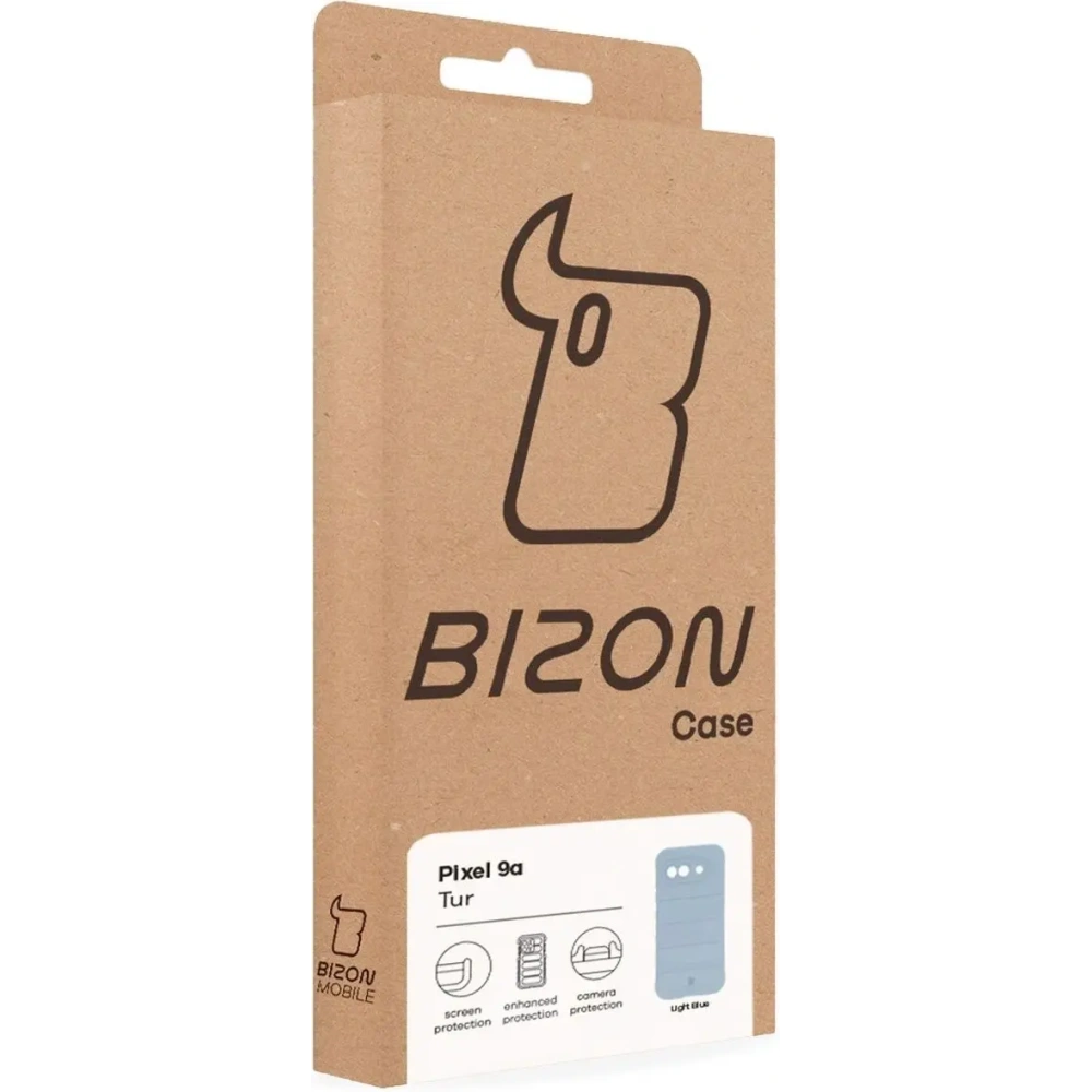 Pancerne etui Bizon Case Tur do Google Pixel 9a jasnoniebieskie
