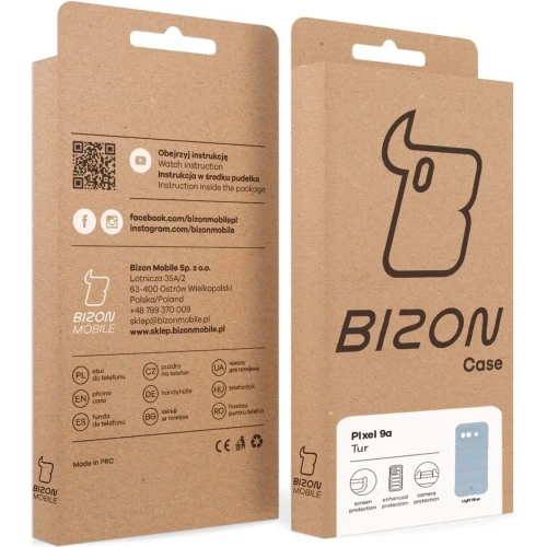 Kup Pancerne etui Bizon Case Tur do Google Pixel 9a jasnoniebieskie - BIZ9252 - {ean13} - Sklep Home Screen