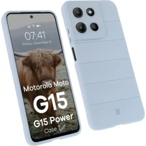 Kup Husă BIZON pentru Motorola Moto G15 / G15 Power albastru deschis - BIZ9253 - {ean13} - Sklep Home Screen
