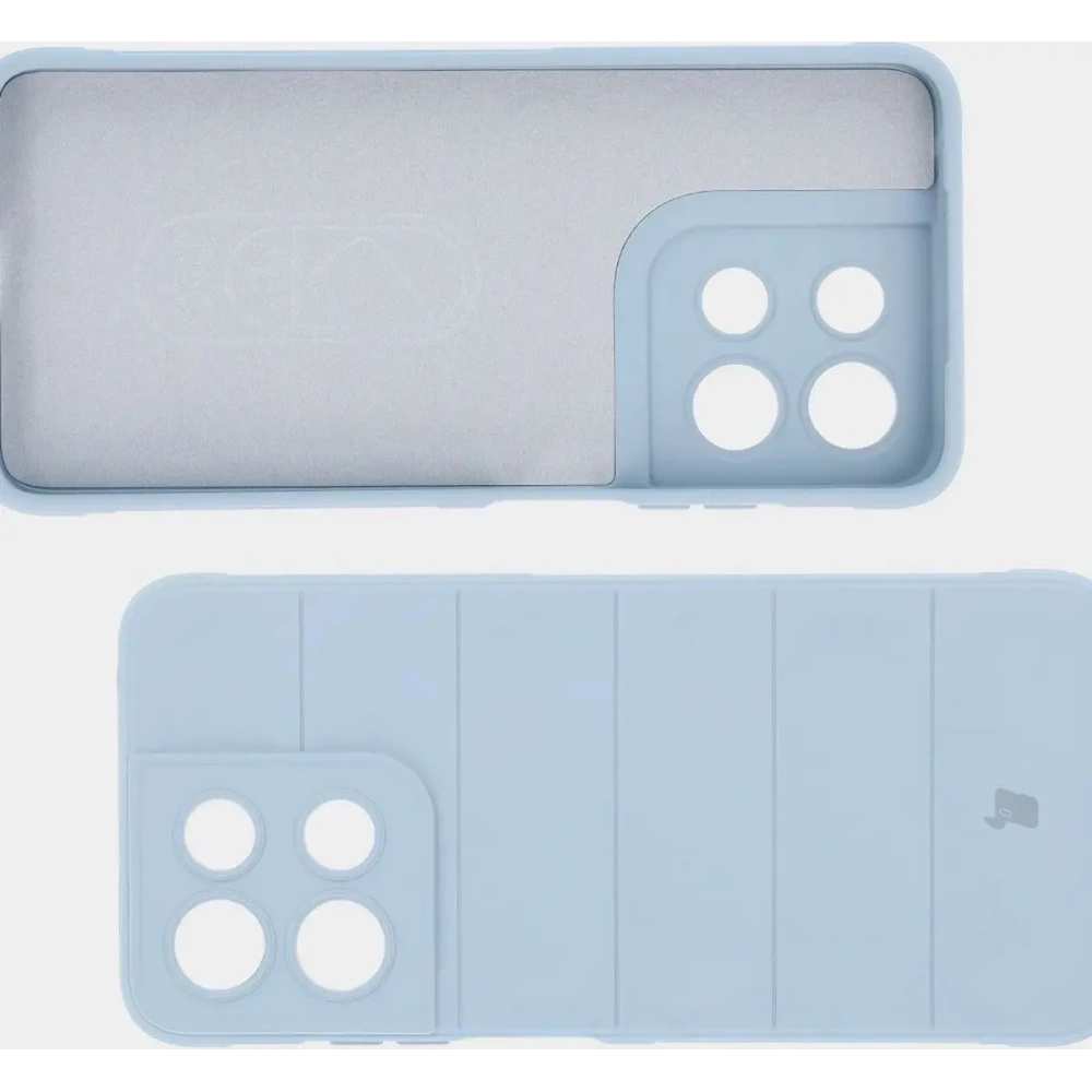 Pancerne etui Bizon Case Tur do Motorola Moto G15 / G15 Power jasnoniebieskie