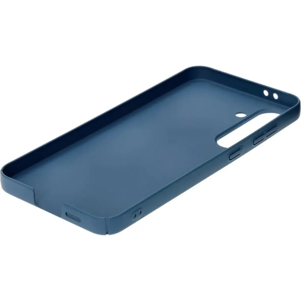 Etui Bizon Case Łupka do Samsung Galaxy S24 FE niebieskie