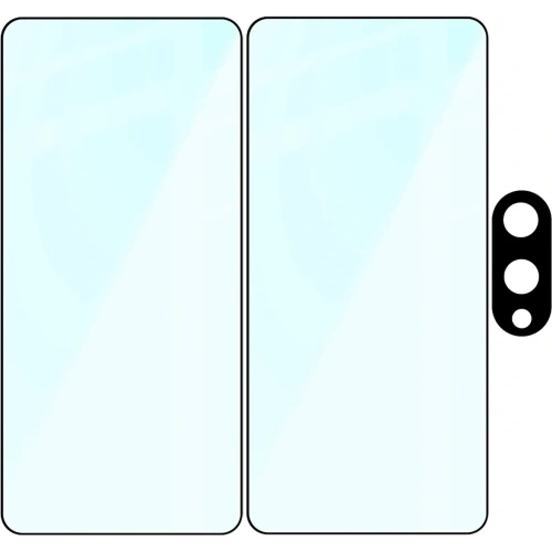 Kup BIZON Edge Pack 2x Bildschirmglas + Kameraglas Samsung Galaxy S25 Edge - BIZ9256 - {ean13} - Sklep Home Screen