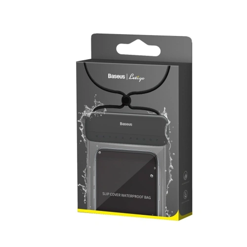 Buy Baseus Let's Go Universal Waterproof Case Black - BSU1523BLK - {ean13} - Home Screen Store Europe