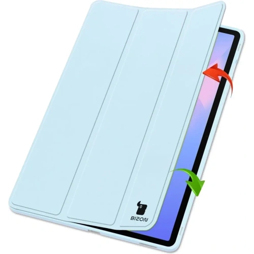 Kup Etui z klapką Bizon Case Tab Lizard do Samsung Galaxy Tab S10 FE+ Plus błękitne - BIZ9258 - {ean13} - Sklep Home Screen