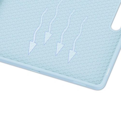 Kup Etui z klapką Bizon Case Tab Lizard do Samsung Galaxy Tab S10 FE+ Plus błękitne - BIZ9258 - {ean13} - Sklep Home Screen
