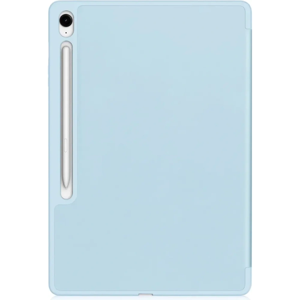 Etui z klapką Bizon Case Tab Lizard do Samsung Galaxy Tab S10 FE+ Plus błękitne