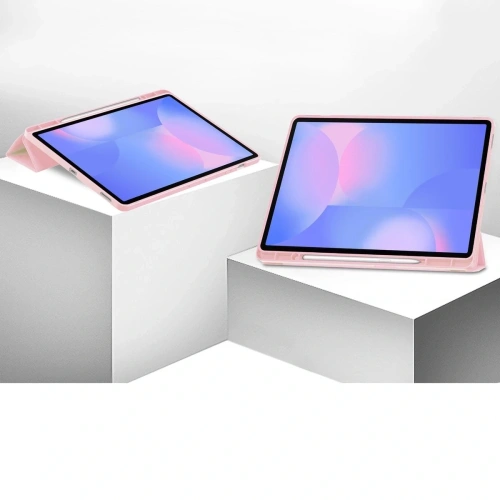 Kup Etui z klapką Bizon Case Tab Lizard do Samsung Galaxy Tab S10 FE+ Plus różowe - BIZ9260 - {ean13} - Sklep Home Screen