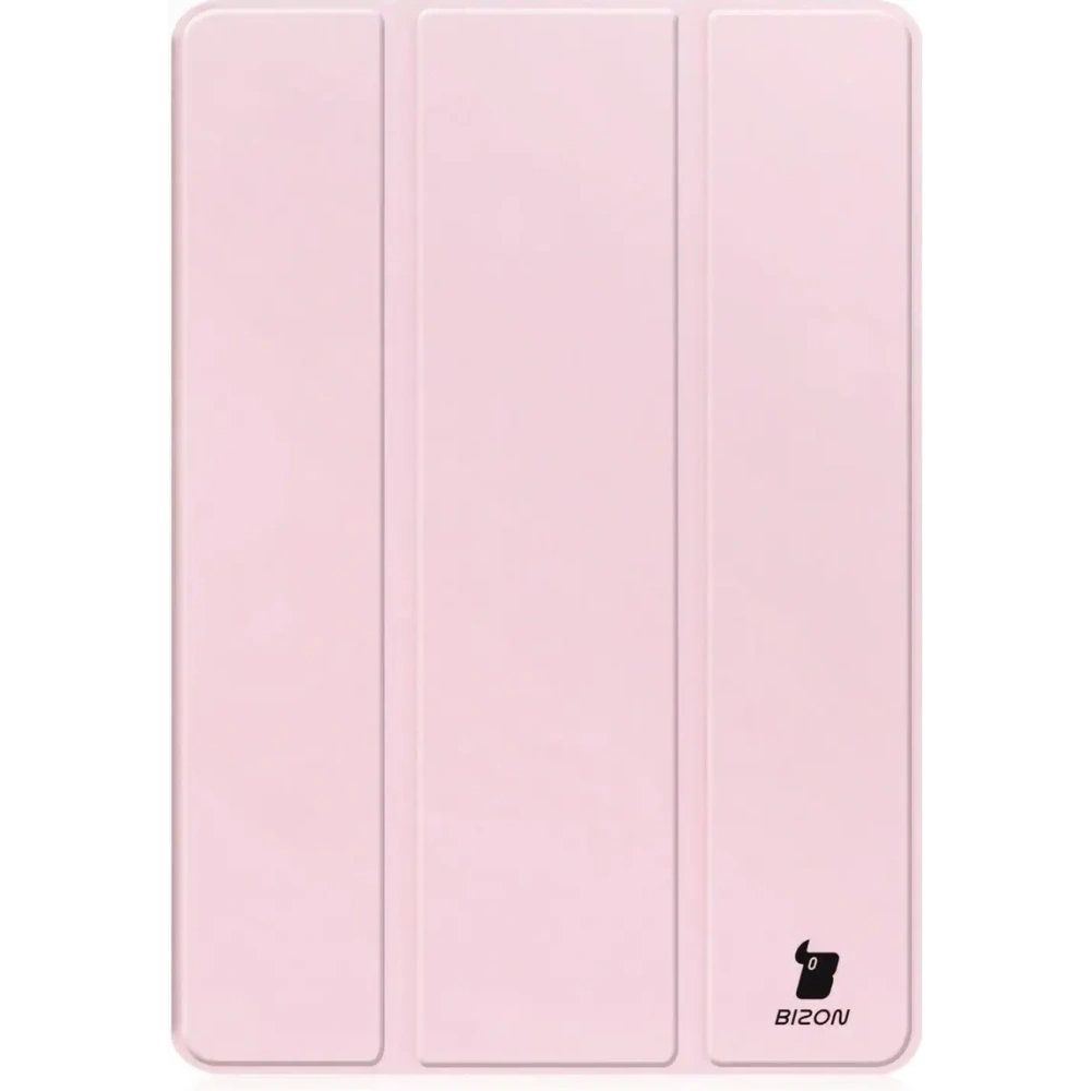 Etui z klapką Bizon Case Tab Lizard do Samsung Galaxy Tab S10 FE+ Plus różowe
