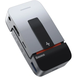Adapter 9w1 Baseus Armor Age, Hub 3x USB 3.0 + HDMI + 2x ThunderBolt 3 + USB-C + jack 3,5mm do Apple MacBook Pro