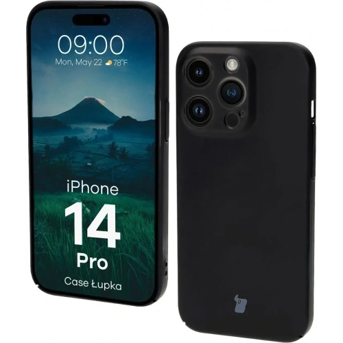 Kup Etui Bizon Case Łupka do Apple iPhone 14 Pro czarne - BIZ9263 - {ean13} - Sklep Home Screen