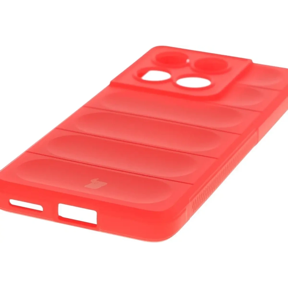 Pancerne etui Bizon Case Tur do Motorola Edge 60 / 60 Fusion czerwone