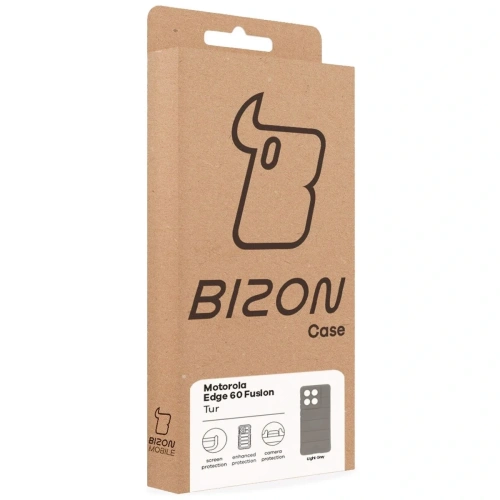Kup Husă BIZON pentru Motorola Edge 60 / 60 Fusion gri deschis - BIZ9266 - {ean13} - Sklep Home Screen