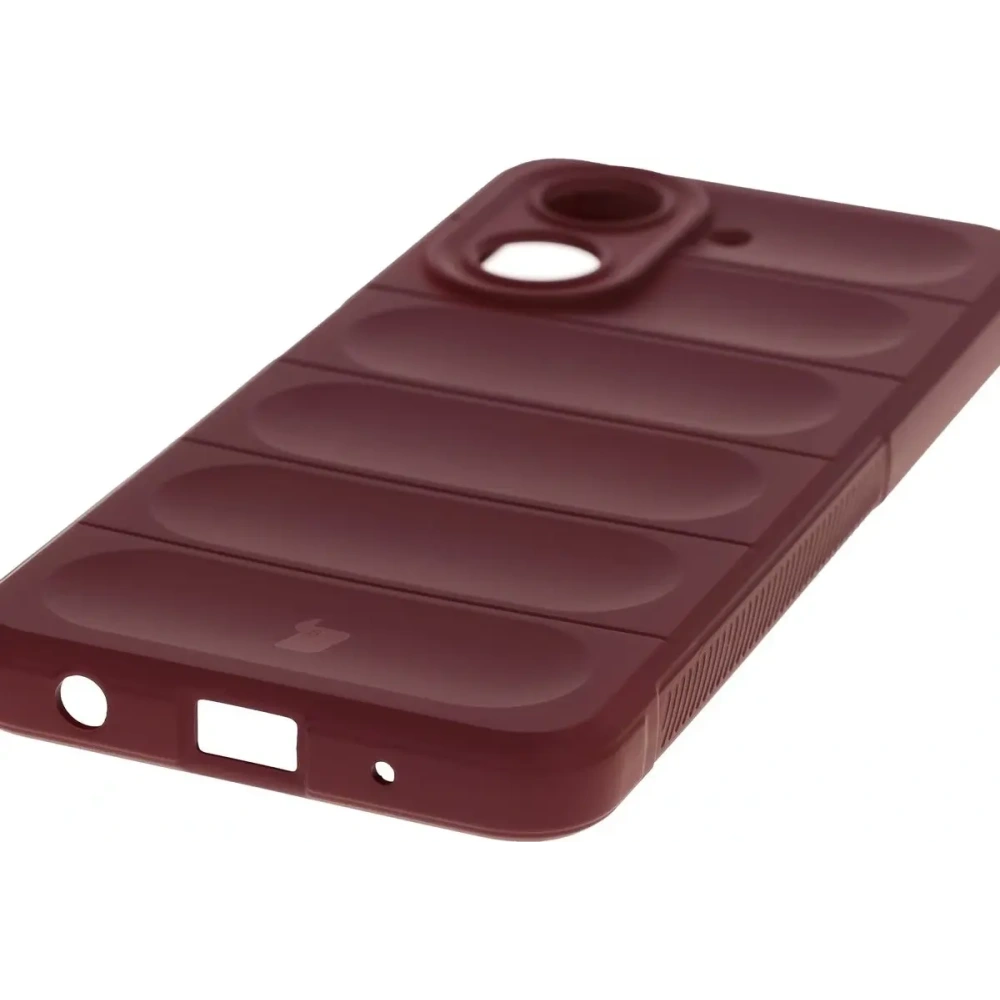 Pancerne etui Bizon Case Tur do Xiaomi Redmi A5 4G / POCO C71 4G burgundowe