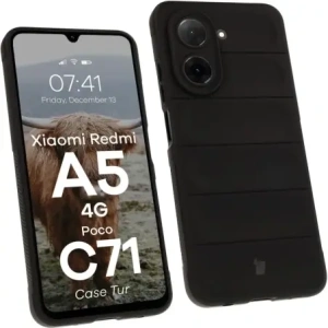 Buy BIZON Case Tur Xiaomi Redmi A5 4G / POCO C71 4G black - BIZ9268 - {ean13} - Home Screen Store Europe