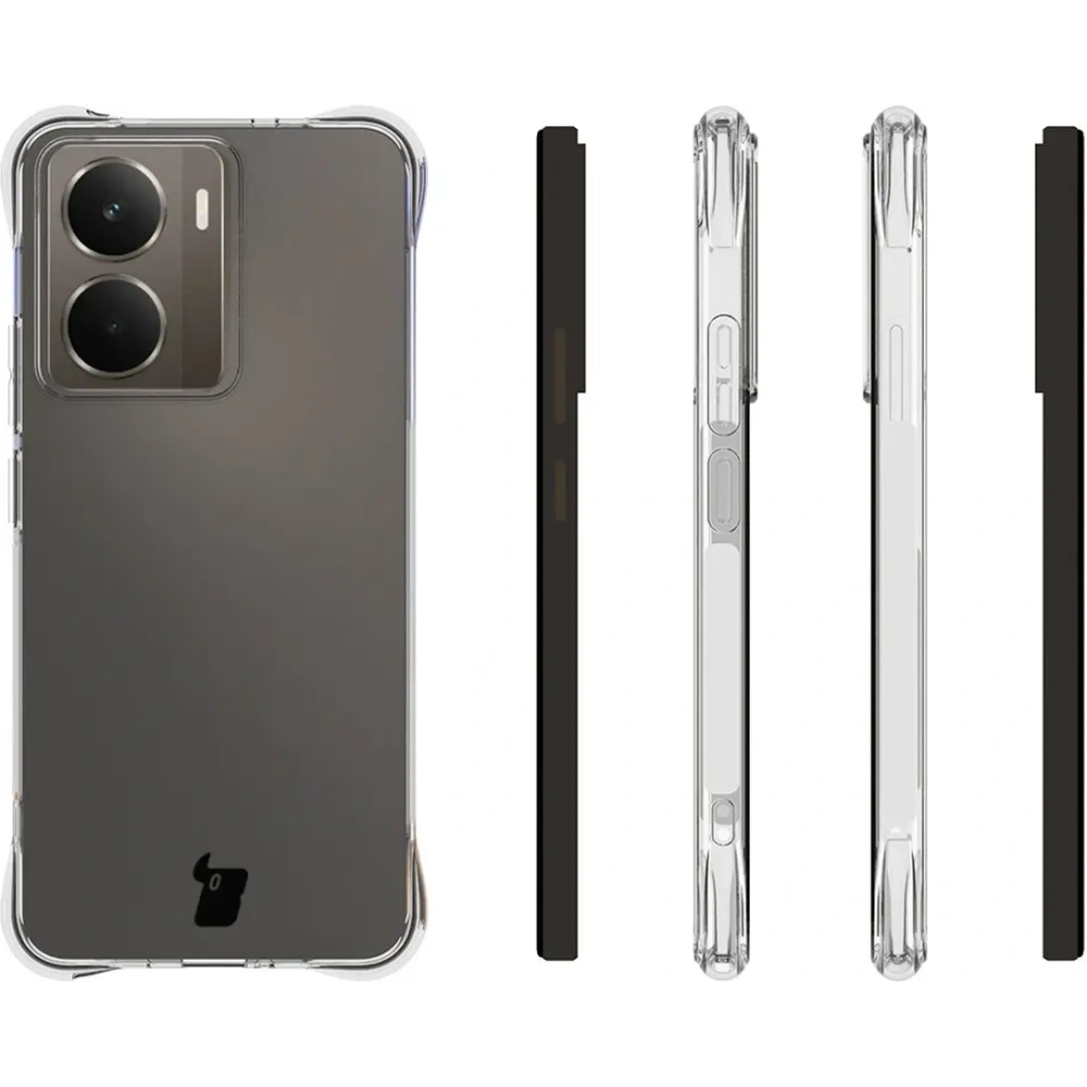 Etui + 2x szkło na ekran Bizon Case Clear Pack do Realme 14 5G / 14T 5G