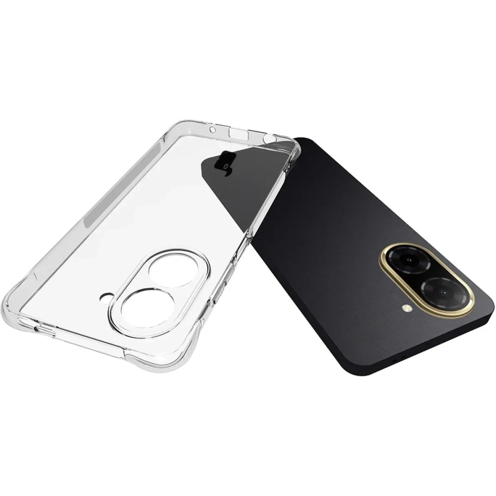 Etui + 2x szkło na ekran Bizon Case Clear Pack do Xiaomi Redmi A5 4G / POCO C71 4G