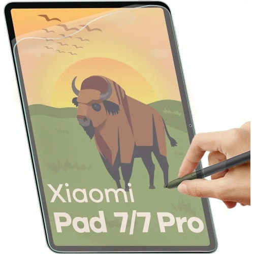 BIZON Glass Tab Film Sun Xiaomi Pad 7 / 7 Pro [2 PACK]