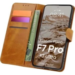 Buy BIZON Case Pocket Xiaomi POCO F7 Pro / F7 Ultra brown - BIZ9274 - {ean13} - Home Screen Store Europe