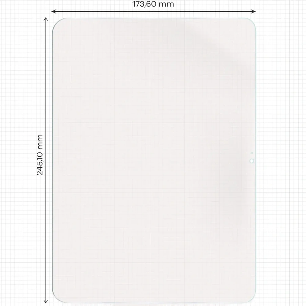 Folia matowa Bizon Glass Tab Film Sun do Apple iPad 10.9" 2022 / 11" 2025 [2 PACK]