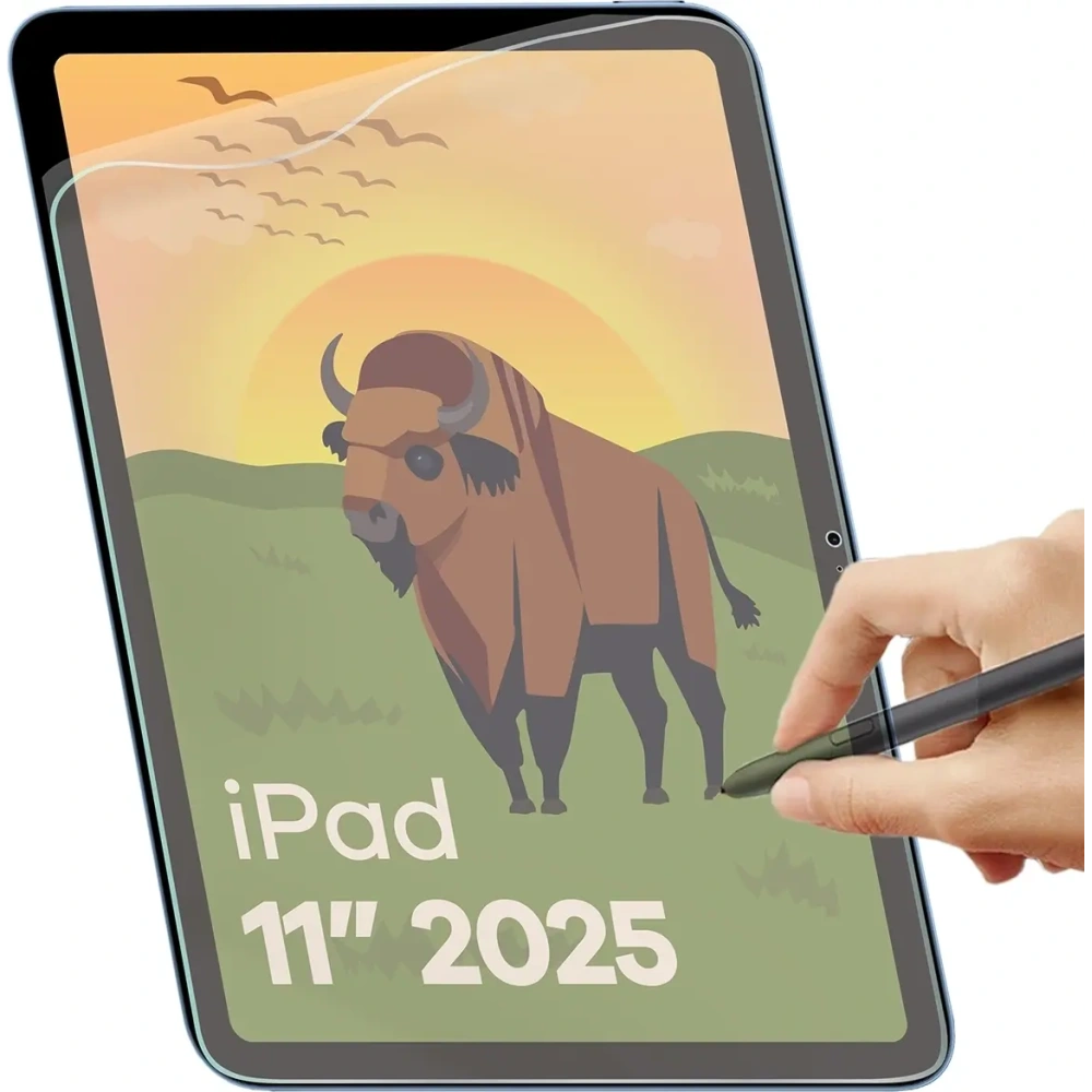 Folia matowa Bizon Glass Tab Film Sun do Apple iPad 10.9" 2022 / 11" 2025 [2 PACK]