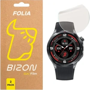 Buy BIZON Glass Watch Film Sun OnePlus Watch 3 [2 PACK] - BIZ9278 - {ean13} - Home Screen Store Europe