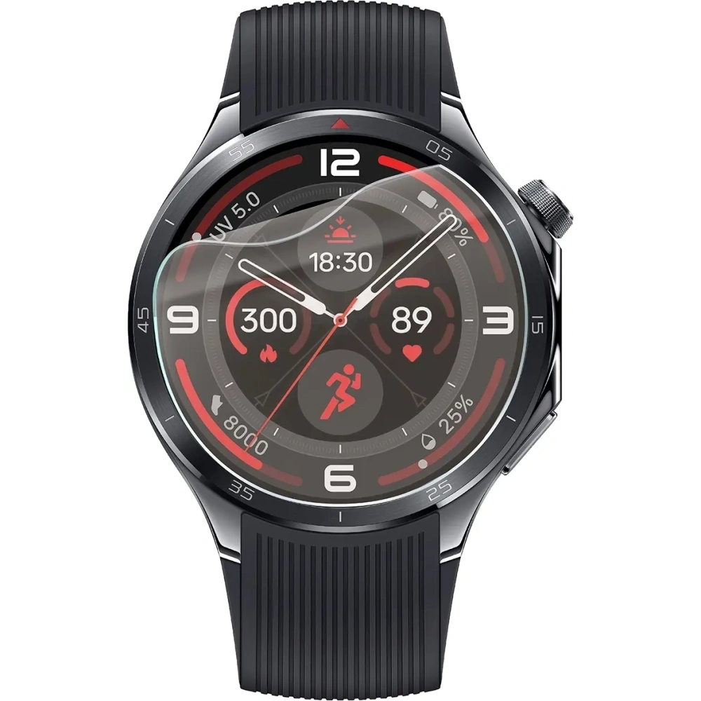 Folia matowa Bizon Glass Watch Film Sun do OnePlus Watch 3 [2 PACK]