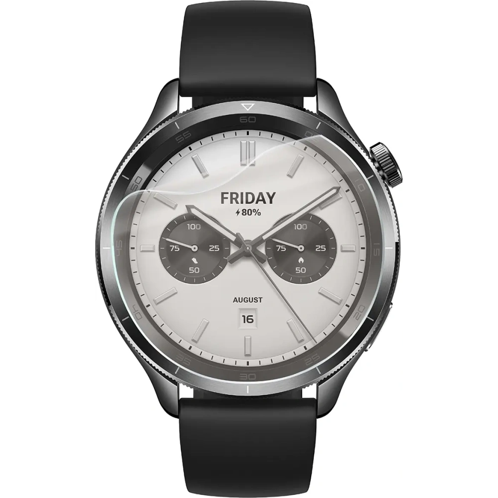 Folia matowa Bizon Glass Watch Film Sun do Xiaomi Watch S4 [2 PACK]