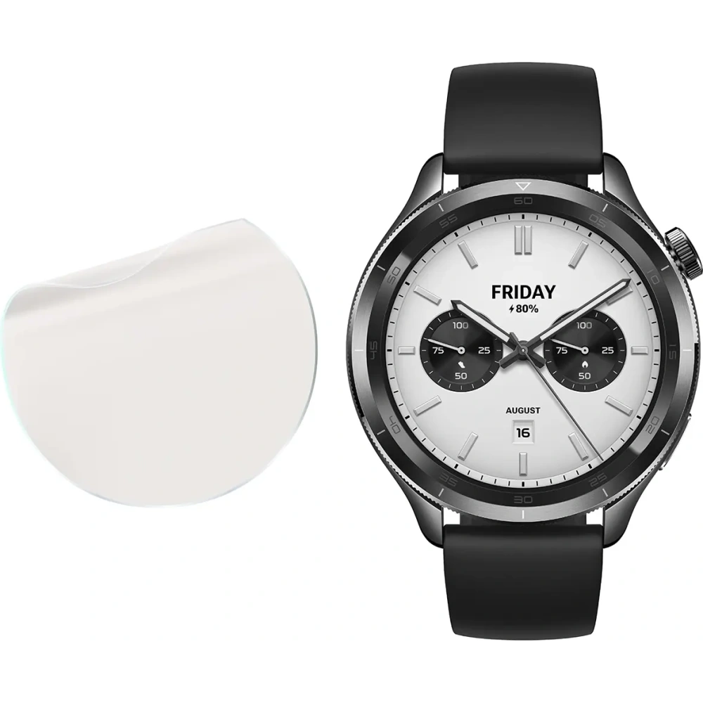 Folia matowa Bizon Glass Watch Film Sun do Xiaomi Watch S4 [2 PACK]